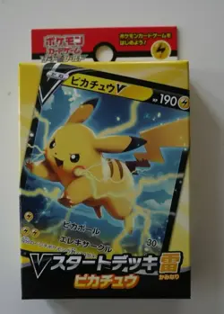 Pokemon Card Sword & Shield V Starter Deck Electric Pikachu Japanese - Image 1
