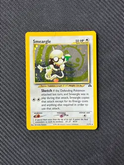 Pokemon TCG Smeargle 11/75 Neo Discovery Holo Unlimited - Image 1