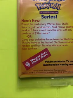 Pokemon The First Movie Black Star Promo Sealed Dragonite WOTC - Image 4