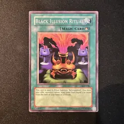 Yu-Gi-Oh! BLACK ILLUSION RITUAL SDP-038 Common LP (2003 Starter Deck: Pegasus) - Image 1
