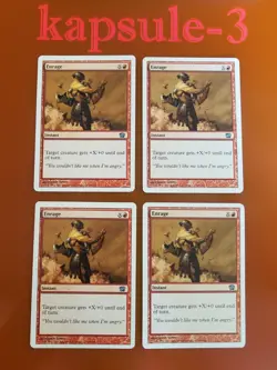 4x Enrage | 8th Edition | MTG Magic Cards - Image 1