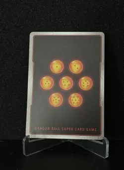 SS Vegeta Burst Of Strength Promo Foil Dragon Ball Super Card Game - Image 2