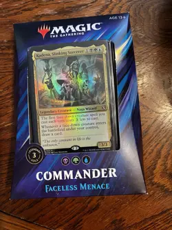 Magic: The Gathering Commander 2019 Faceless Menace Deck 630509892563 - Image 1