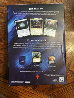 Magic: The Gathering Commander 2019 Faceless Menace Deck 630509892563 - Image 2