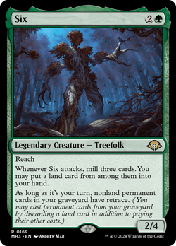 MTG - Six - Modern Horizons 3 Near Mint Rare Magic the Gathering - Image 1