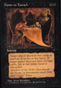 Hymn to Tourach (Kirschner) - Fallen Empires: #38d, Magic: The Gathering Lp C287 - Image 1
