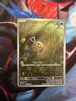 🔥Feebas 198/191 Pokemon Surging Sparks Illustration Rare Full Art Holo NM🔥 - Image 1