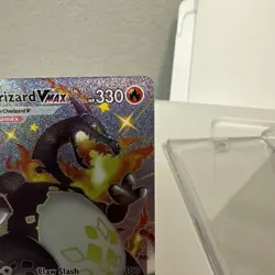 2021 Pokemon SWSH Shining Fates Charizard VMAX Shiny Vault #SV107/SV122 - Image 3