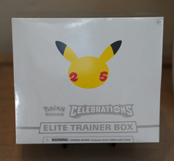 Pokemon Celebrations 25th Anniversary Elite Trainer Box ETB Sword & Shield - Image 1