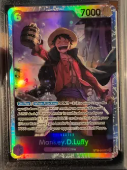 Monkey.D. Luffy 2025 One Piece Starter Deck 26 Super Rare DGA 9.5 (#ST26-005) - Image 2