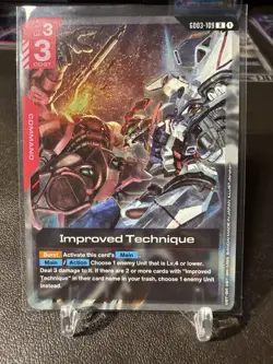 Improved Technique - Gundam Card Game - Steel Requiem - Rare - GD03-109 - Image 1