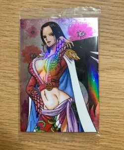 PREORDER Boa Hancock Our Memories No.22 SEALED Japanese One Piece Wafer Card - Image 1