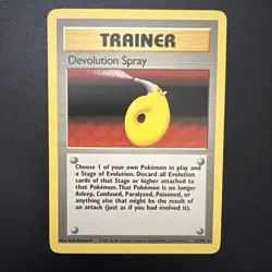 Pokemon Card - Devolution Spray 72/102 - Rare - TCG Base Set Unlimited LP - Image 1