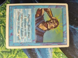 Psionic Blast - MTG - Unlimited - HP - Nice Vintage Card - Image 2