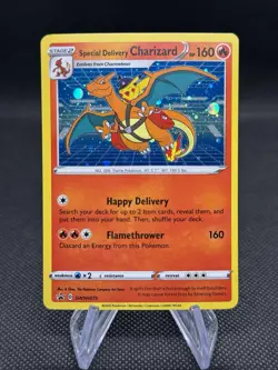 Special Delivery Charizard SWSH075 SWSH: Sword & Shield Promo Cards Holo - Image 1