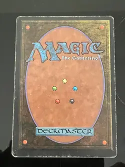 Magic the Gathering MTG Unlimited Lightning Bolt LP- (Beta Bob) - Image 2