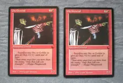 Orc General x 2 -The Dark - Magic The Gathering - MTG - Image 1