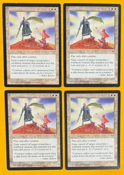 MTG JABARI'S INFLUENCE (x4) Mirage (OldManMTG 010-209) - Image 1