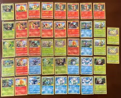 2021 POKEMON MCDONALD'S 25TH ANNIVERSARY HOLO / NONHOLO LOT (42) - Image 1