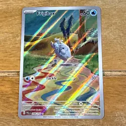 Pokemon TCG Frigibax Card 208/193 Paldea Evolved Illustration Rare NM Condition - Image 1