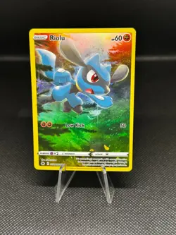 Pokemon TCG Crown Zenith Riolu Card GG26/GG70 Gallarian Gallery Full Art NM - Image 1