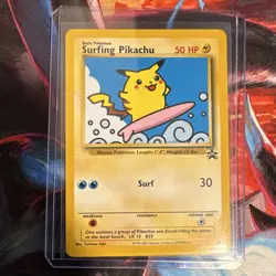 Pokemon Surfing Pikachu Promo Basic Lot - 2 Cards, 2001, Nintendo, English - Image 1
