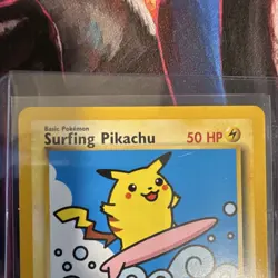 Pokemon Surfing Pikachu Promo Basic Lot - 2 Cards, 2001, Nintendo, English - Image 4