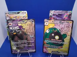Pokemon cards 4 card lot full-art TCG - Image 1