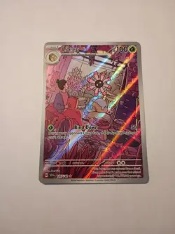 Pokemon Card - Lileep Stellar Crown 145/142 Holo Illustration Rare - Image 1