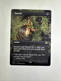 Entomb (Borderless) Dominaria Remastered Regular - Image 1