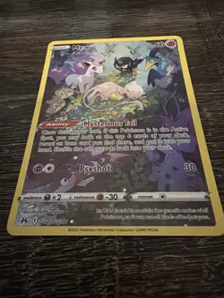 Pokemon TCG Mew GG10/GG70 Crown Zenith: Galarian Gallery Sleepy Mew - Image 3
