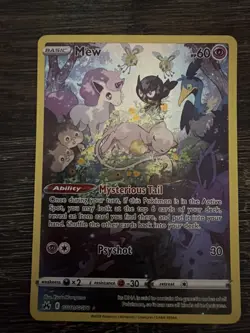 Pokemon TCG Mew GG10/GG70 Crown Zenith: Galarian Gallery Sleepy Mew - Image 4