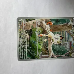 Pokemon Meowth 106/094 Phantasmal Flames Illustration Rare Holo Card 70 HP - Image 3