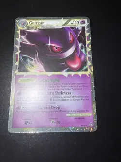 Pokemon Gengar Prime Holo 94/102 Triumphant Ultra Rare 130HP 2010 TCG Card - Image 2