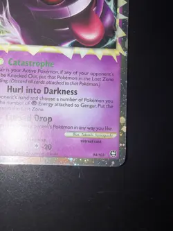 Pokemon Gengar Prime Holo 94/102 Triumphant Ultra Rare 130HP 2010 TCG Card - Image 3