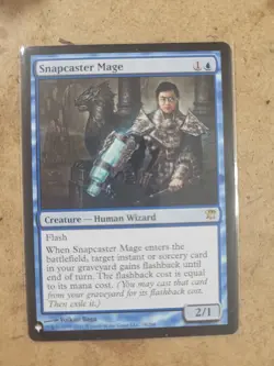 Magic: The Gathering Snapcaster Mage Innistrad Blue Rare Creature Regular 78 - Image 1