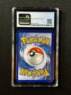 CGC 8.5 ERROR Pokemon Quilava #45 Unseen Forces INVERTED HOLO LAYER! - Image 2