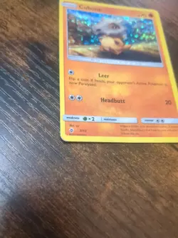 2018 Pokemon McDonalds Cubone 7/12 Confetti Holo Common MP - Image 3