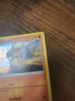 2018 Pokemon McDonalds Cubone 7/12 Confetti Holo Common MP - Image 5