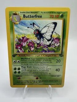 Butterfree 33/64 1st Edition - Jungle Set - Vintage 1999 - Pokemon TCG - Image 1