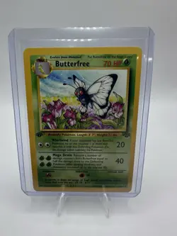 Butterfree 33/64 1st Edition - Jungle Set - Vintage 1999 - Pokemon TCG - Image 2