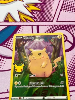 Pokemon TCG - Pikachu 005/025 - Celebrations 25th Anniversary - NM - Image 3