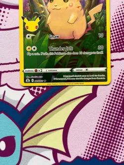 Pokemon TCG - Pikachu 005/025 - Celebrations 25th Anniversary - NM - Image 4