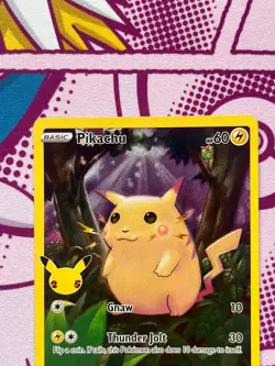 Pokemon TCG - Pikachu 005/025 - Celebrations 25th Anniversary - NM - Image 5