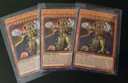 3x Eldlich the Golden Lord Ultra Rare RA01-EN019 Playset YUGIOH NM - Image 1