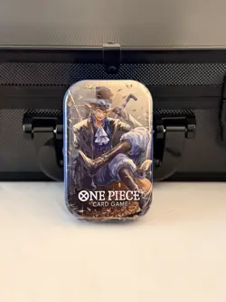 One Piece English Tin Pack Set Vol. 2 Sabo Sealed In Hand 💥 - Image 1