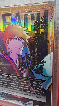 Union Arena Bleach Ichigo Kurosaki 3 Star Signature UE01BT/BLC-1-041 - Image 2