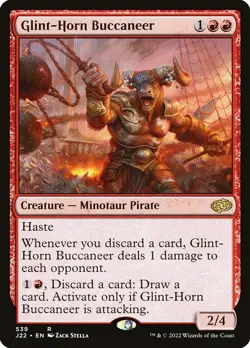 [MTG] Glint-Horn Buccaneer (539) (J22) NM - Image 1