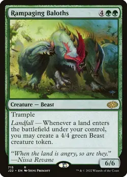 [MTG] Rampaging Baloths (715) (J22) NM - Image 1