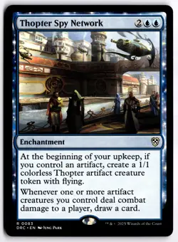 Thopter Spy Network NM DRC Commander: Aetherdrift MTG - Image 1